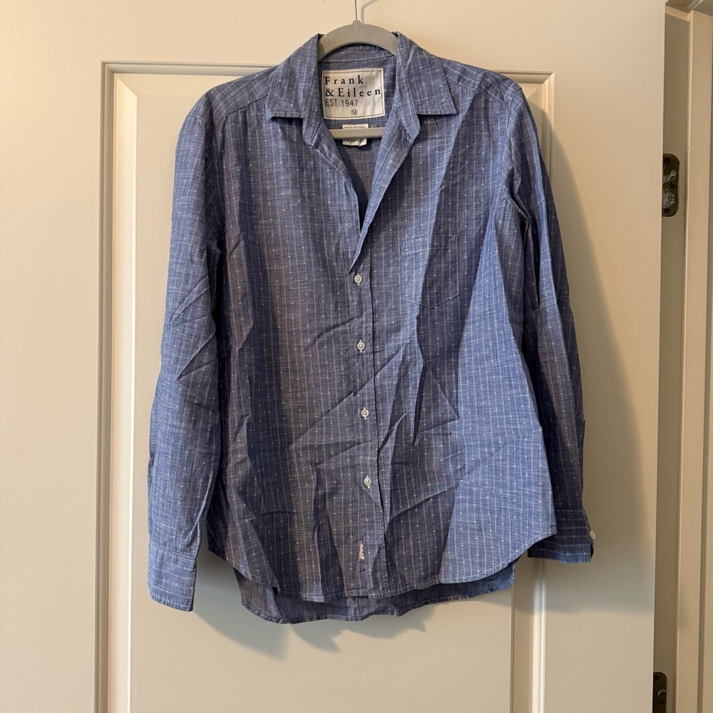 Frank and Eileen button down